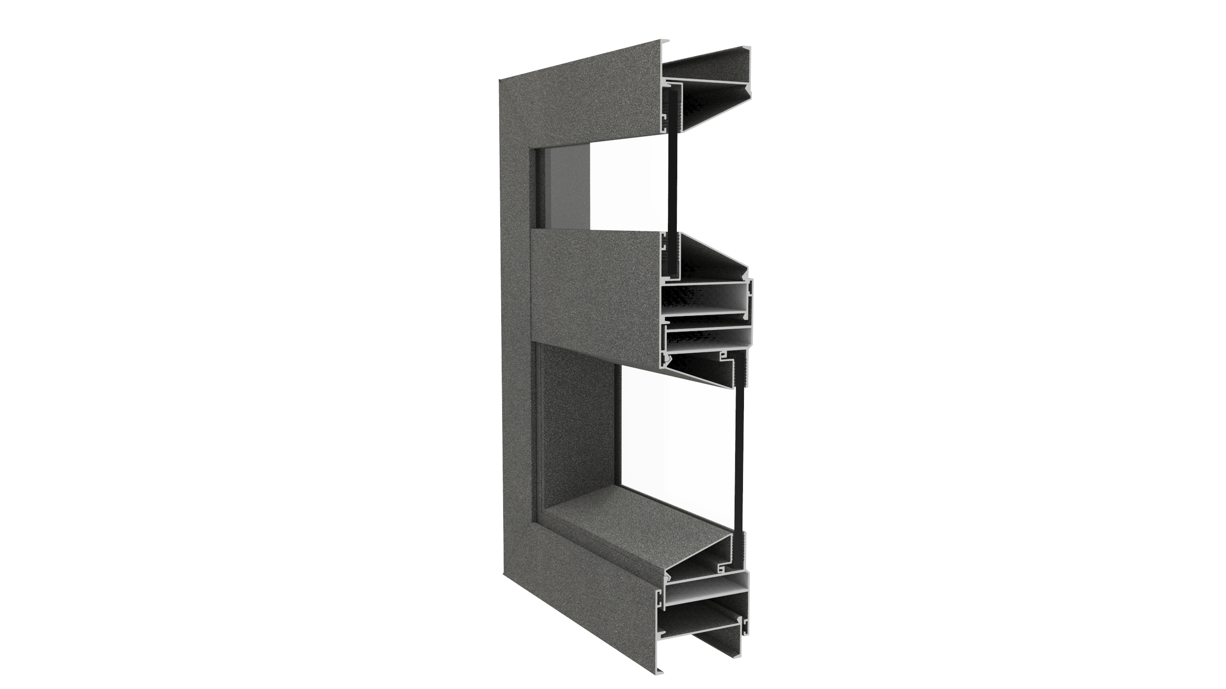 D50L Series Casement Window Profile