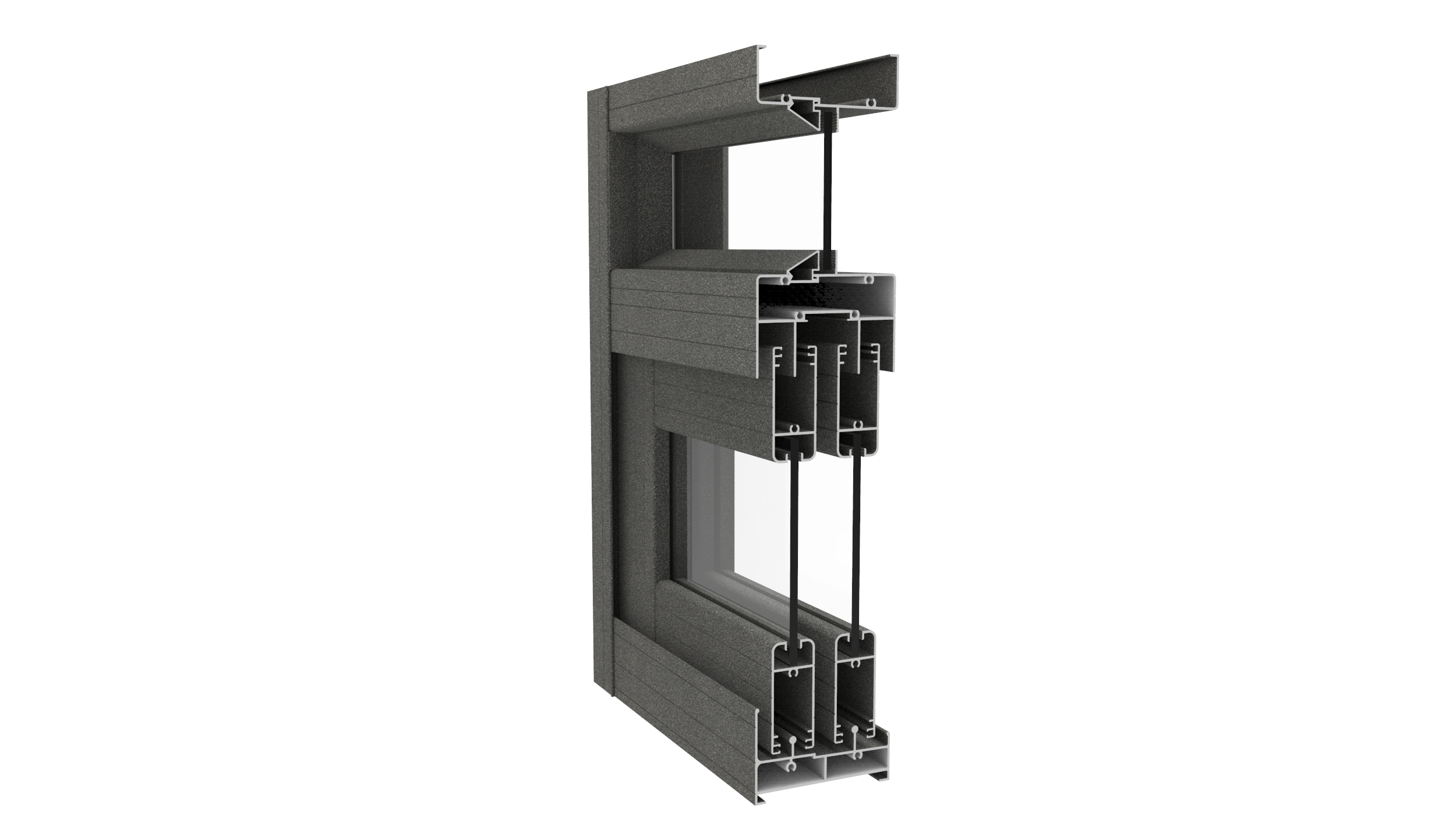 AC87 Series Sliding Window Profile