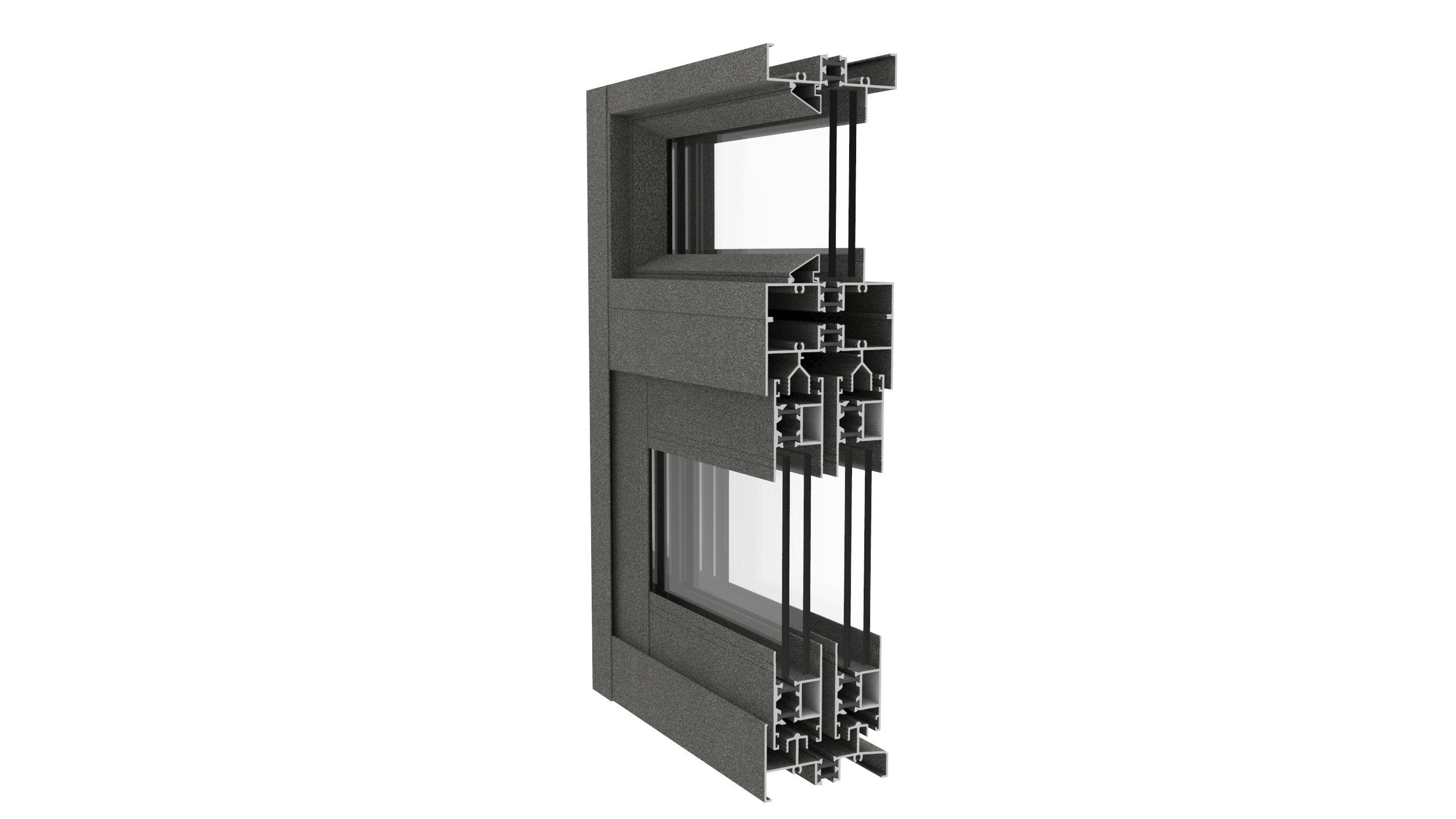 AZ87ASeries Thermal insulation Sliding Window Profile