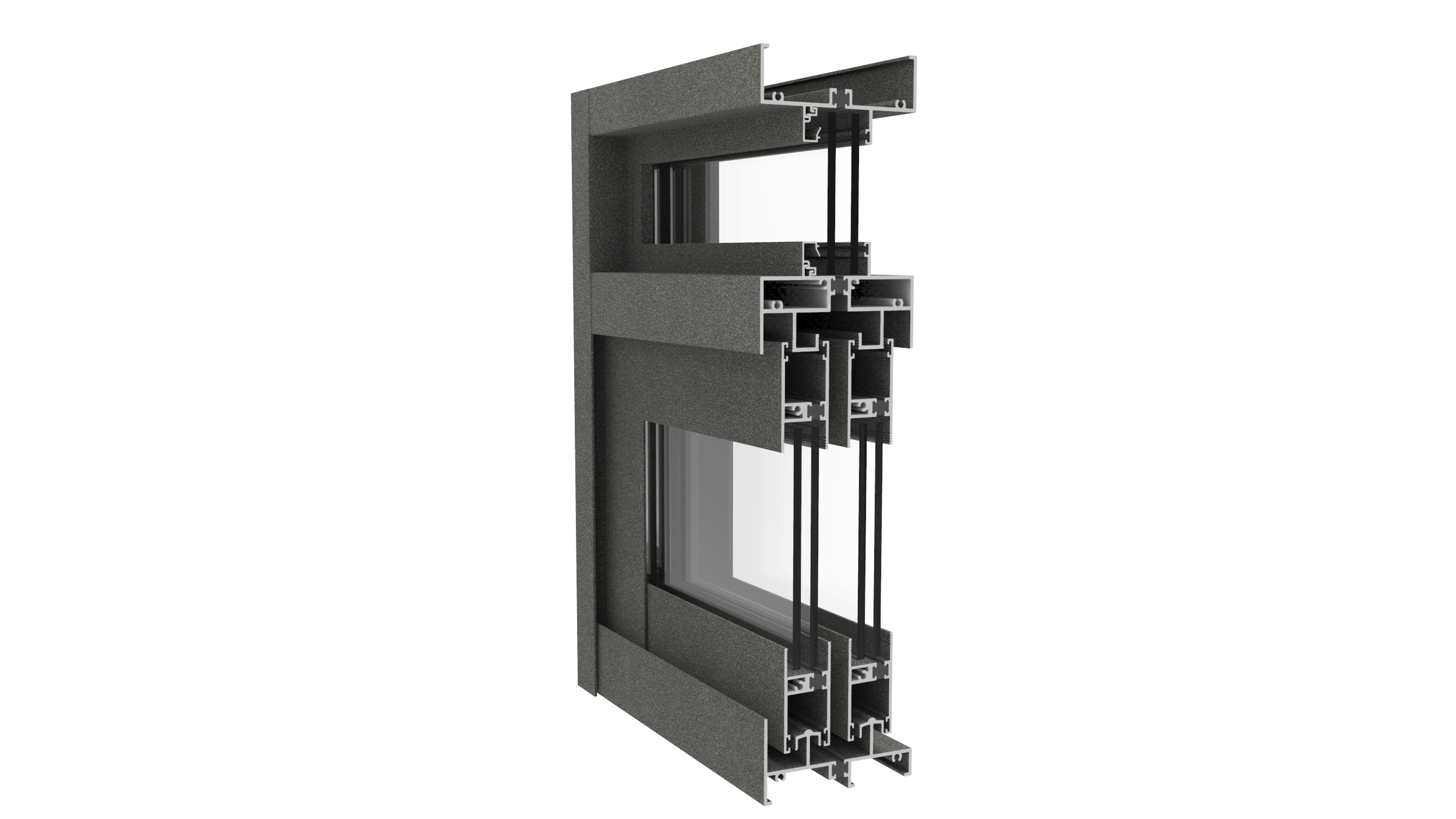 AZ100 Series Thermal Insulation Sliding Window Profile