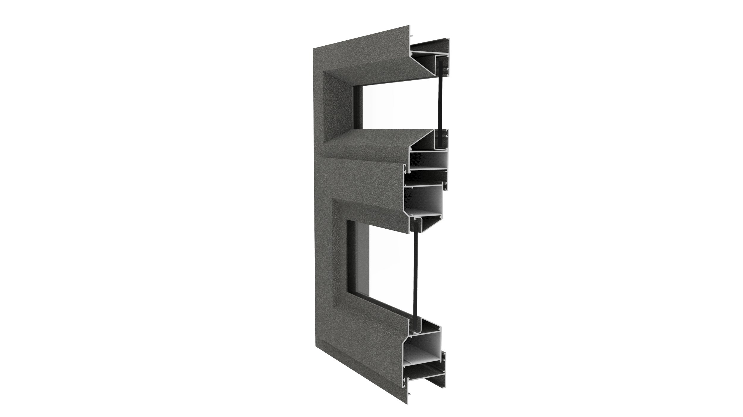 D50Y Series Casement Window Profile