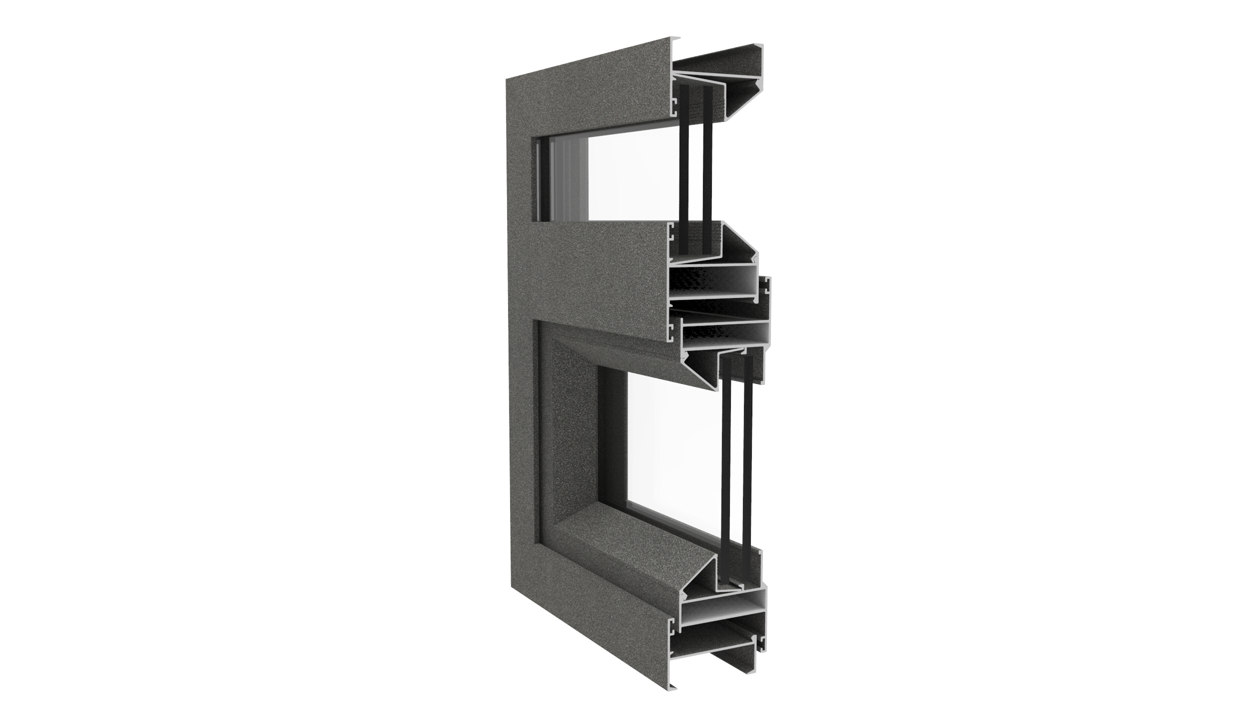 D50H Series Casement Window Profile