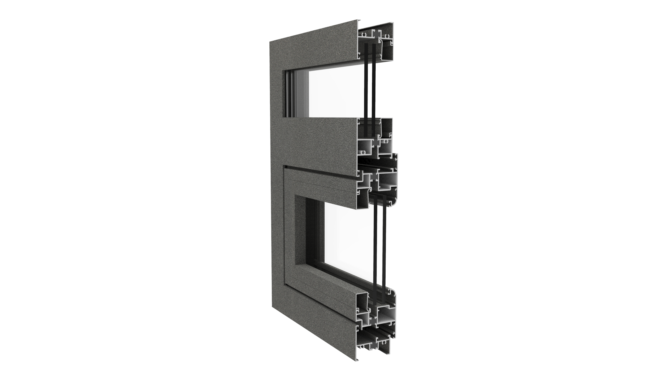DZ50 Series Thermal Insulation Casement Window Profile