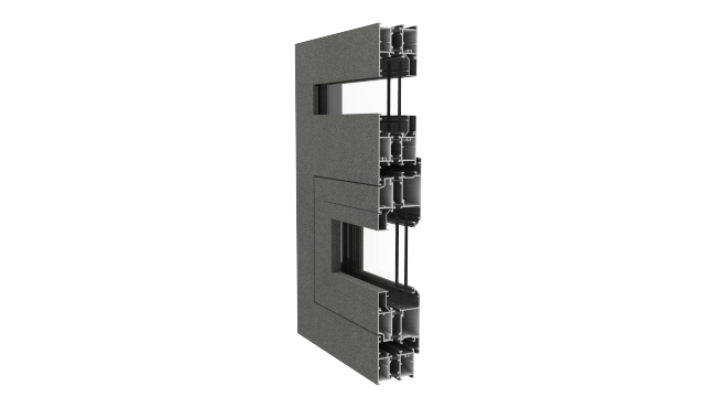 DZ55F Seres Thermal Insulated Casement Windows / Doors Profile