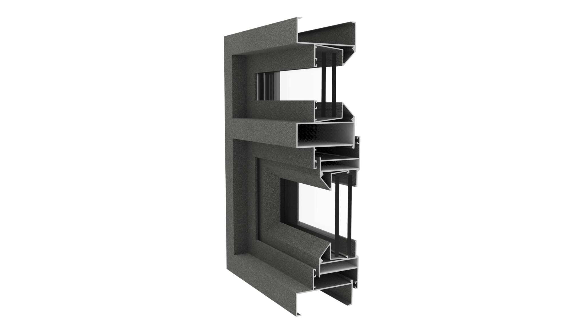 D50H Series Casement Window Profile