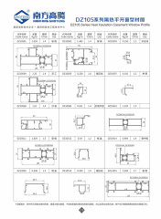 DZ105 Series Heat Insulation Casement Window Profile