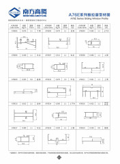 A76E Series Sliding Window Profile