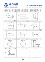 D50AF Series Casement Window Profile