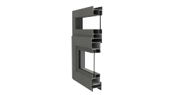 D50Y Series Casement Window Profile