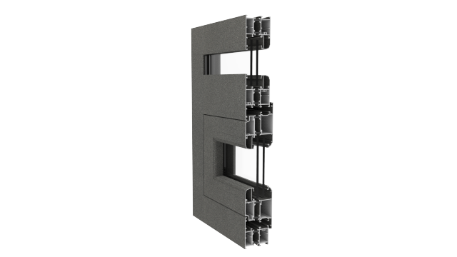 DZ55F Seres Thermal Insulated Casement Windows / Doors Profile