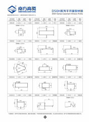 D50H Series Casement Window Profile