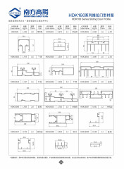 HDK106 Series Sliding Door Profile