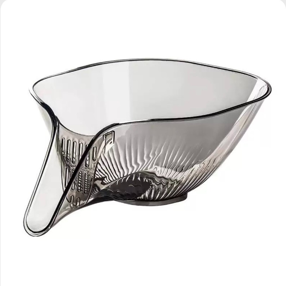 Cesta Multifuncional De Lavagem De Arroz Máquina Peneira Simples De Drenagem De Suprimentos De Cozinha material PET