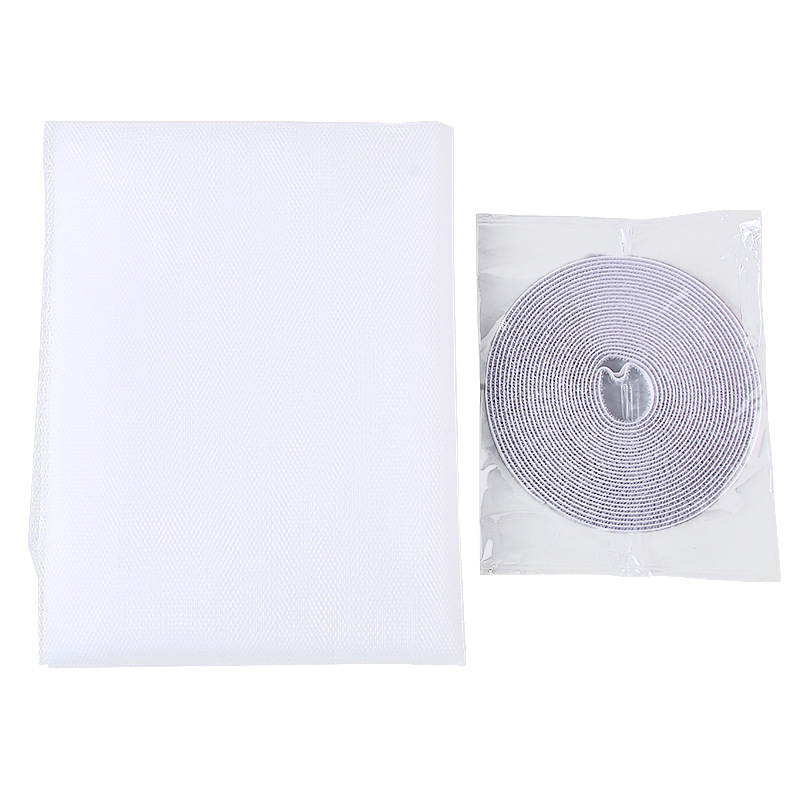 Tela Mosquiteira Janela Velcro Ajustável Anti Insetos