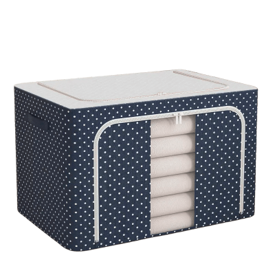 Caixa Organizador Closet Roupa Cama Edredom Toalha 66 Litros