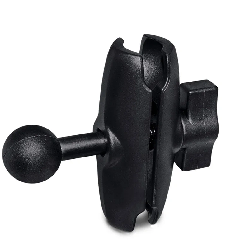 9cm Double Socket Arm with 1.6'' Stud for Motorcycle Portable Flexible for Indoor Outdoor Sport Desk Use Insert Mode