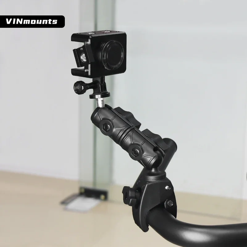 VIN Mounts Double Socket with 360° Swivel Arm for 1" Ball Bases VIN-B-DLG-02