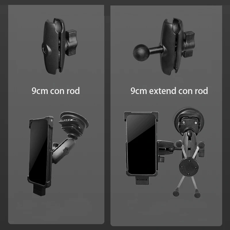 VIN Mounts Aluminum Double Socket Arm for 1''Ball Bases VIN-B-9