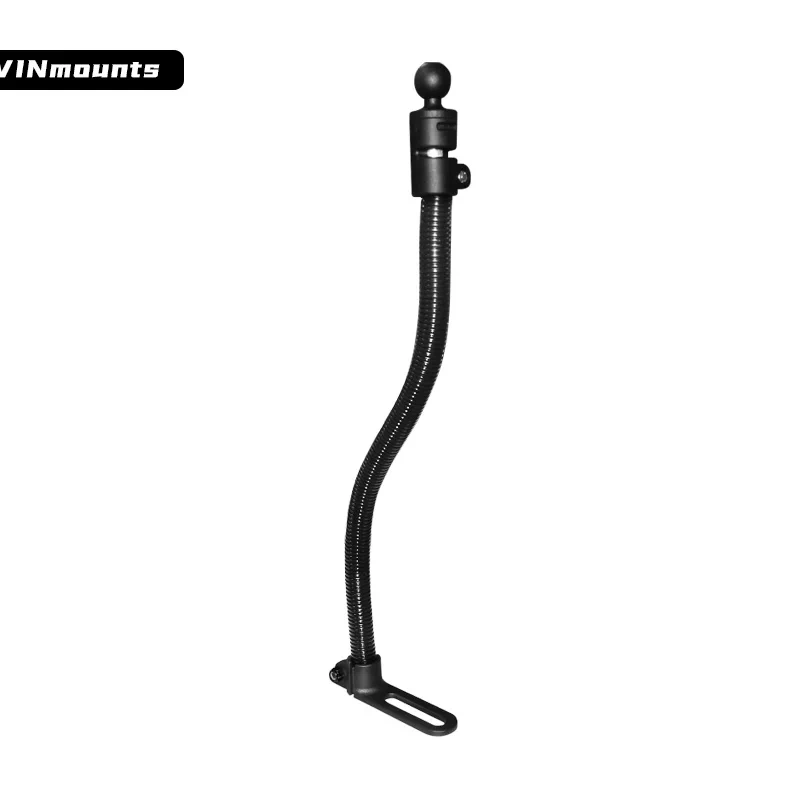 Vehicle Mount with 19" Rod and Composite Octagon Button and Socket Arm Compatible with RAM B Size 1" Ball VIN-B-ZG-50