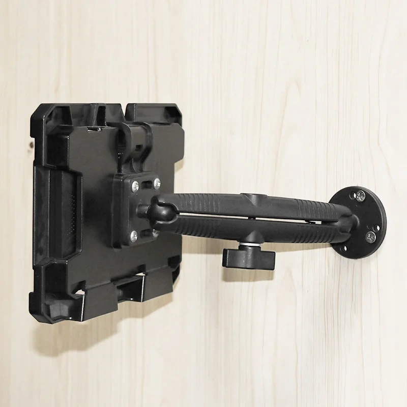 VINmounts 1'' Ball Mount Base with Aluminum Alloy 4-Hole  Square Plate & 1'' Rubber Ball Adapter for ram mounts VIN-B-006