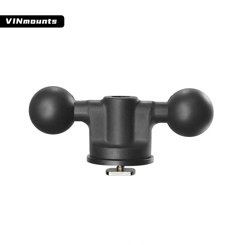 Dashboard car accessories1''B ball head Double Ball Head Adapter Extension Joint Mount Adapter Connect  for ram mounts VIN-B-012