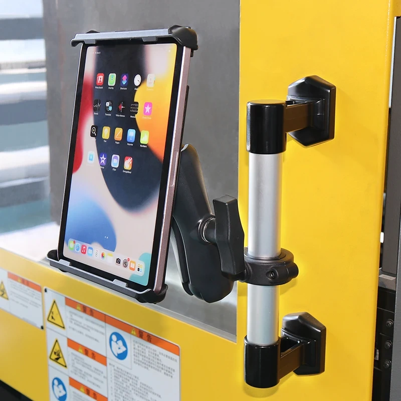 Medium-sized tubular guide Rail Base with B size 1" or C size 1.5" ball for Handlebar for RAM mounts VIN-BC-3U-1/VIN-BC-3U-1.5