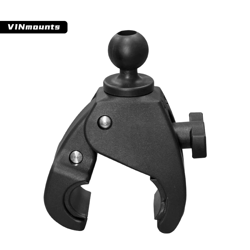 26-50mm clamping diameter Large Tough-claw Clamp mount with 1" Ball for Rail/Post/Tube VIN-B-DZJ03