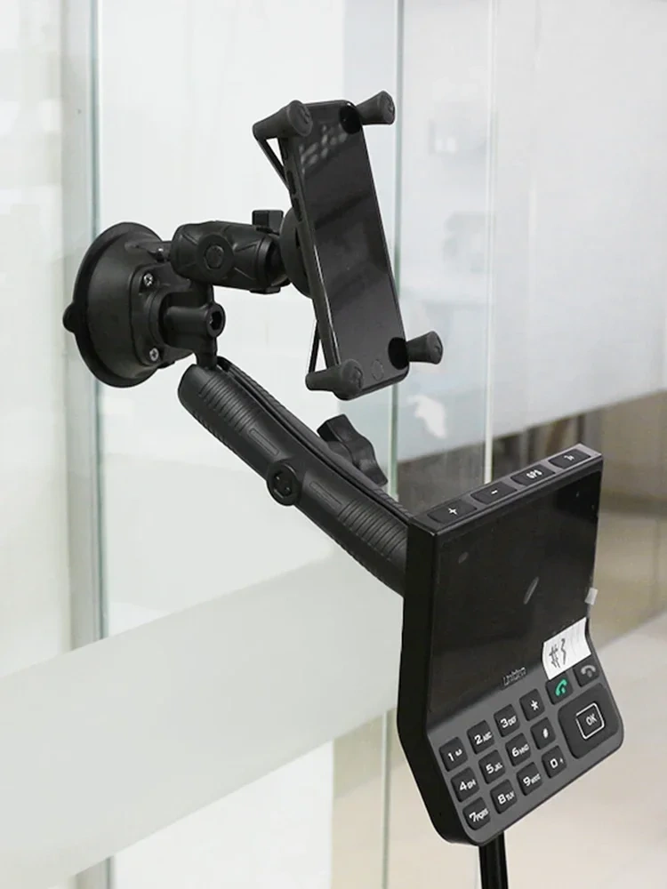 VINmounts 1" Dual Ball Twist Lock Suction Cup Base Window Mount For ram mounts/ Phones /Action Camera Accessory