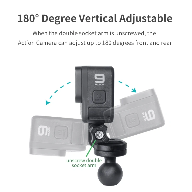 VIN mounts Camera accessories 2 in 1 Universal Strong Sticky  Camera Suction Cup  mount  for car Windshield VIN-B-XP03