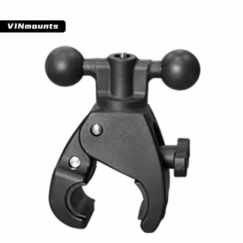VIN mounts 18-50mm clamping diameter Double ball Tough-claw Clamp Mount for Bike Bicycle Motorcycle Handlebar VIN-B-DZJ04