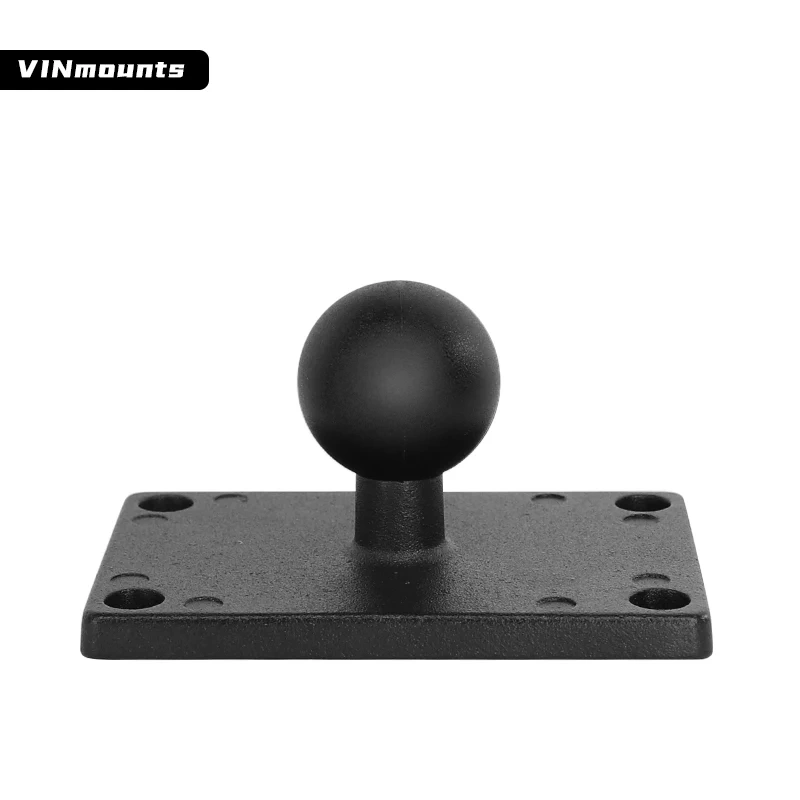 VINmounts New durable car holder rotated aluminium alloy 1'' Rectangular ball mount base for ram mounts VIN-B-002