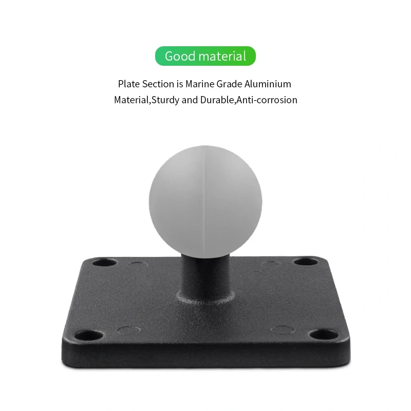 VIN mounts 1 PC Aluminum Square Mount Base with Ball Head for RAM Mount for garmin Zumo/TomTom