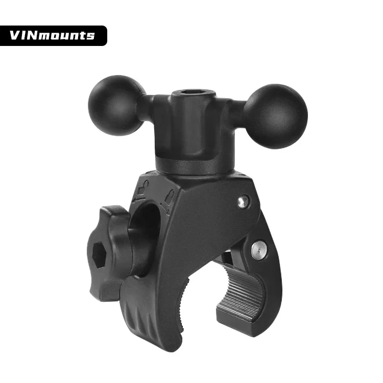 VIN mounts 18-50mm clamping diameter Double ball Tough-claw Clamp Mount for Bike Bicycle Motorcycle Handlebar VIN-B-DZJ04