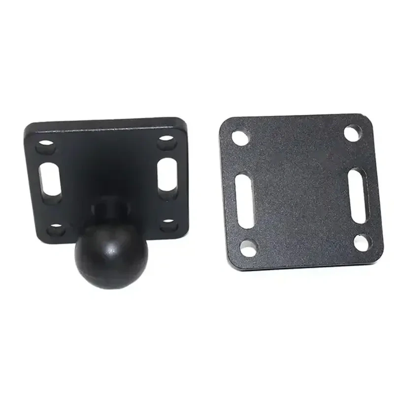 VINmounts 1'' Ball Mount Base with Aluminum Alloy 4-Hole  Square Plate & 1'' Rubber Ball Adapter for ram mounts VIN-B-006