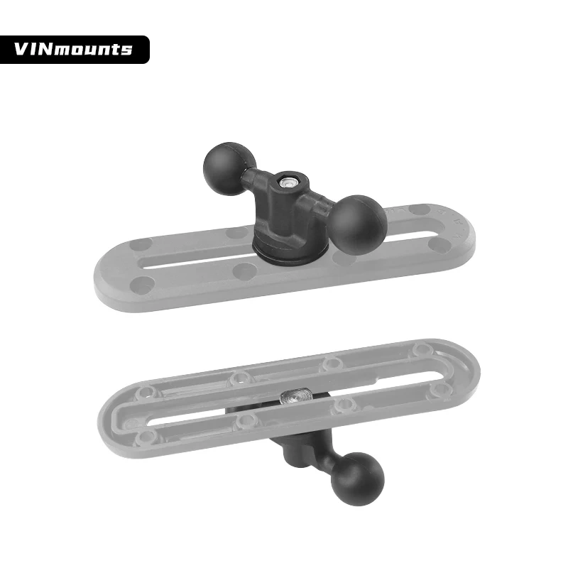 Dashboard car accessories1''B ball head Double Ball Head Adapter Extension Joint Mount Adapter Connect  for ram mounts VIN-B-012