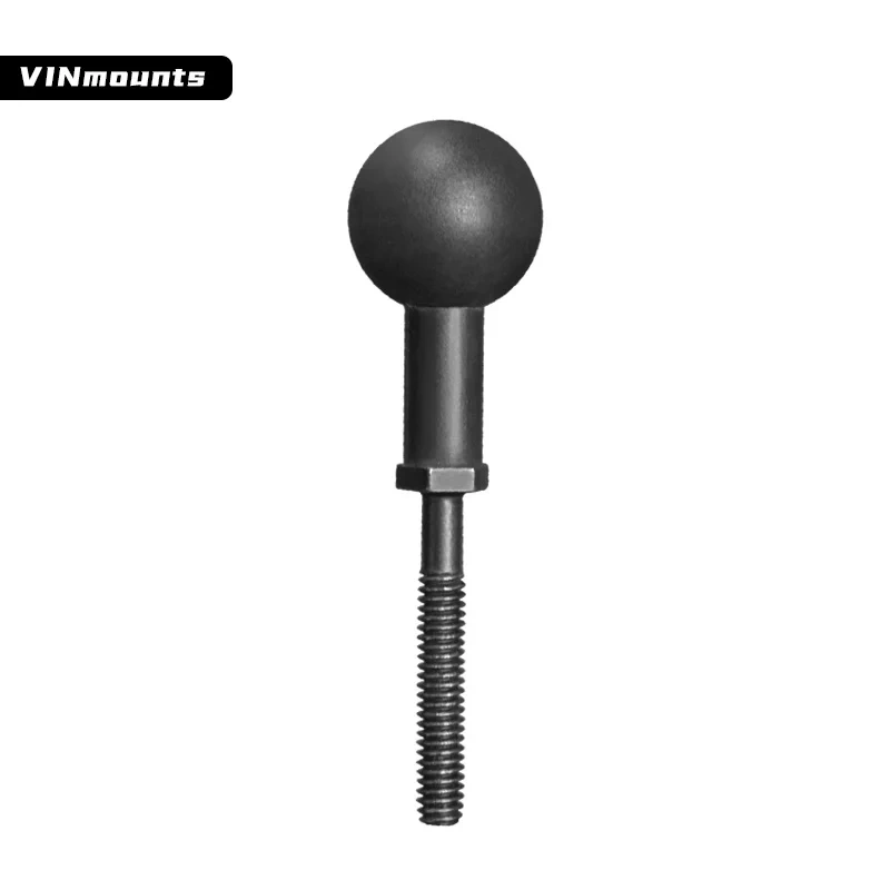 Tough-Ball Connecting rod expansion ball head bolt adapts to 1 "ball to a 1/4" -20 thread "B" size for ram mounts  VIN-B-007
