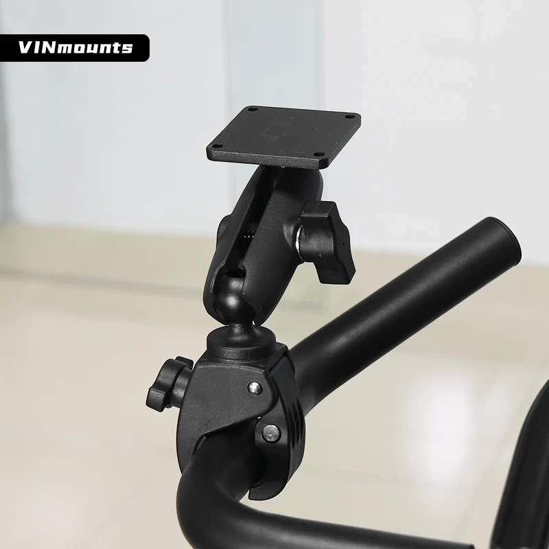 VIN mounts 1 PC Aluminum Square Mount Base with Ball Head for RAM Mount for garmin Zumo/TomTom