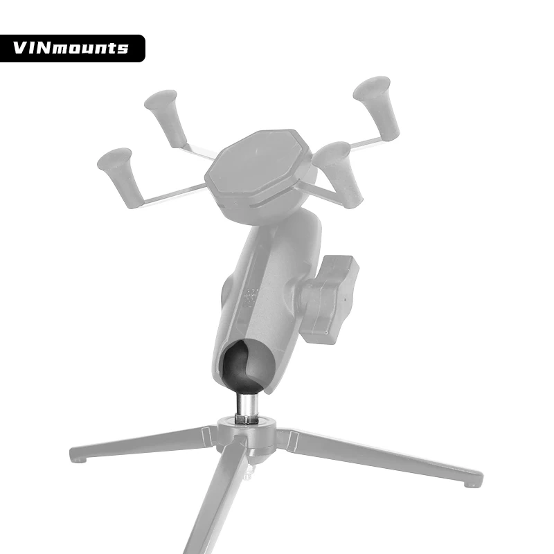 VINmounts 1'' Ball Head Mount 1/4" Screw Adapter for 360 Sport Camera Phones GPS Holder Accessories for ram mounts VIN-B-015