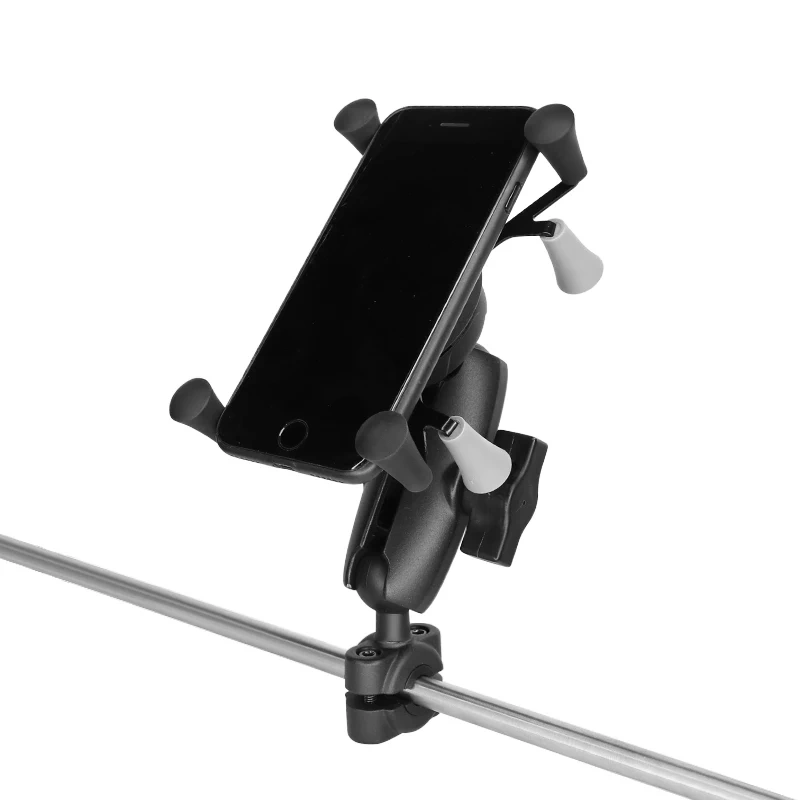 Small Rail Mount Base with 1'' Ball for Motorcycle Action Camera/Phone holder Compatible with RAM mounts VIN-B-020