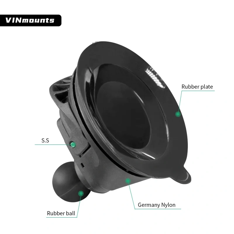 Suction Cup Mount Stand Holder 360 Degree Rotating GPS Navigator Stand Replacement Auto Accessories for Garmin Nuvi VIN-B-XP01