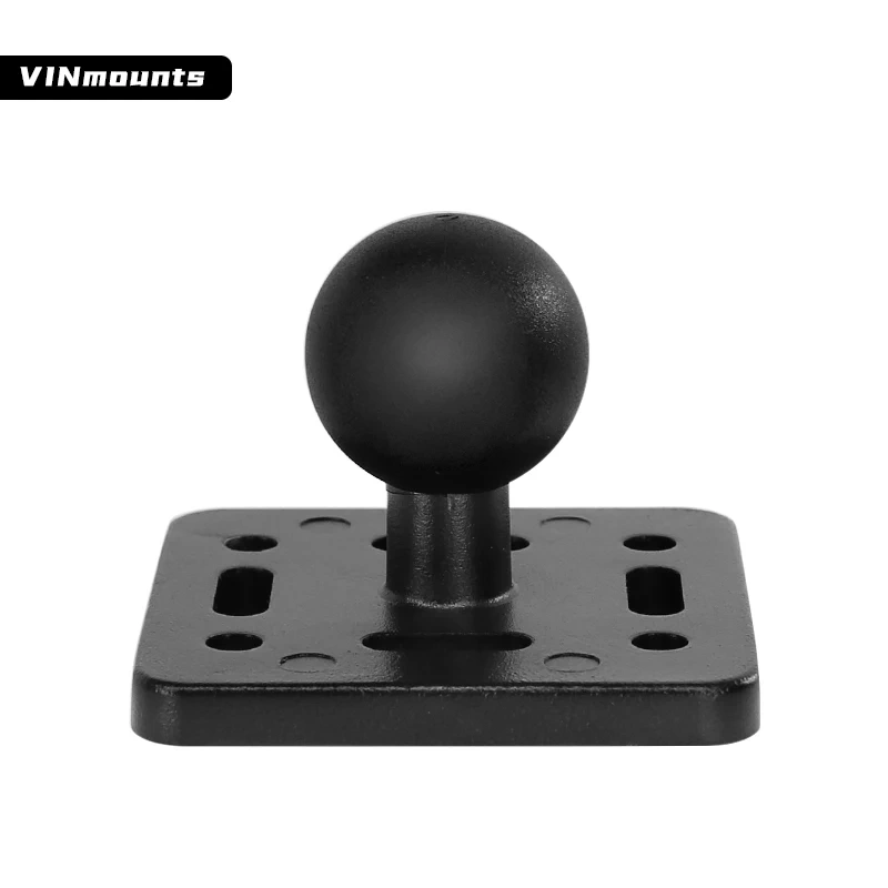 VINmounts 1'' Ball  with Aluminium Alloy Square plate reversse mount 25mm ball head for tablet holder for ram mounts  VIN-B-004