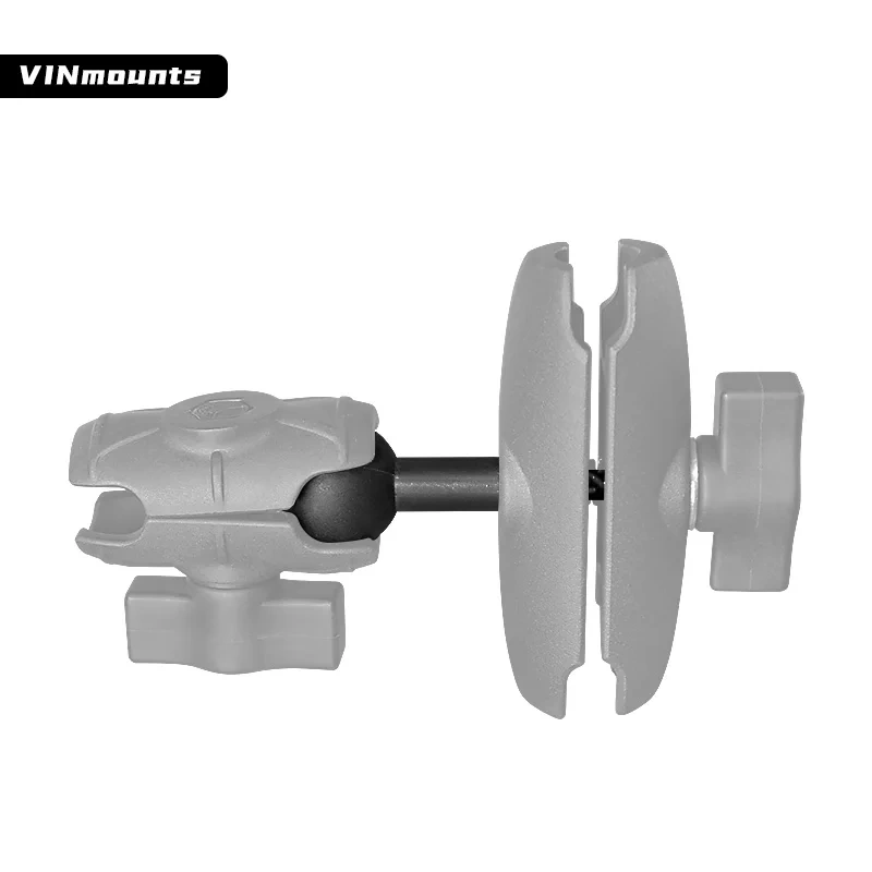 Tough-Ball Connecting rod expansion ball head bolt adapts to 1 "ball to a 1/4" -20 thread "B" size for ram mounts  VIN-B-007
