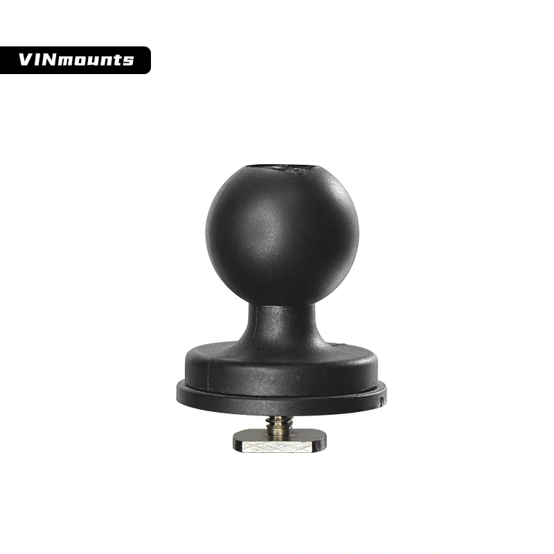 VIN mounts 1" Ball head Holder to T-bolt Converter Screw Head for Car Monitor Pad GPS Bracket Holder Ball Mount Base VIN-B-011