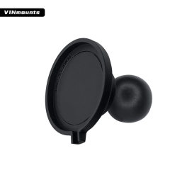 Black,1.5 inch ball