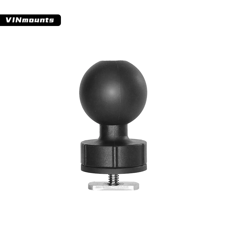 VIN Mounts Track Ball T-Bolt Track Adapter with 1.5" Ball compatible with ram mounts VIN-C-008