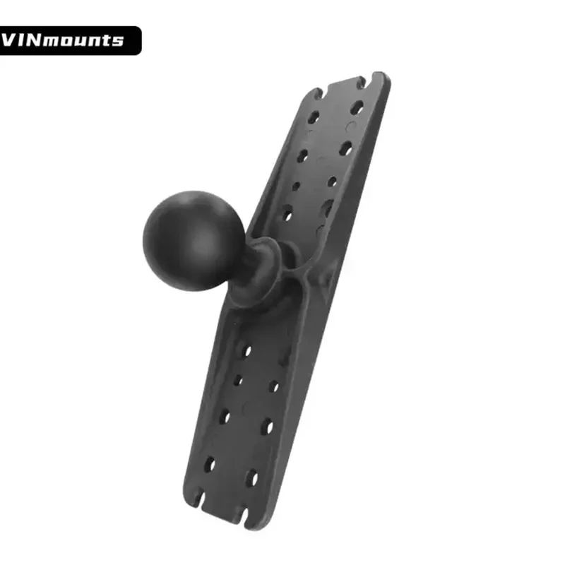 Rectangular 3x11 inch Marine Plate with 1.5 inch Ball for lowrance/simrad/sonar/furuno/GPS fish finder VIN-CD-TYQ6-1.5"