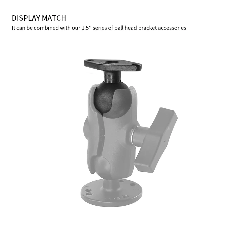 VIN mounts 1.5" Diamond Ball Base  Ball Adapter C Size for Xbox Adaptive Controller Compatible with RAM VIN-C-010