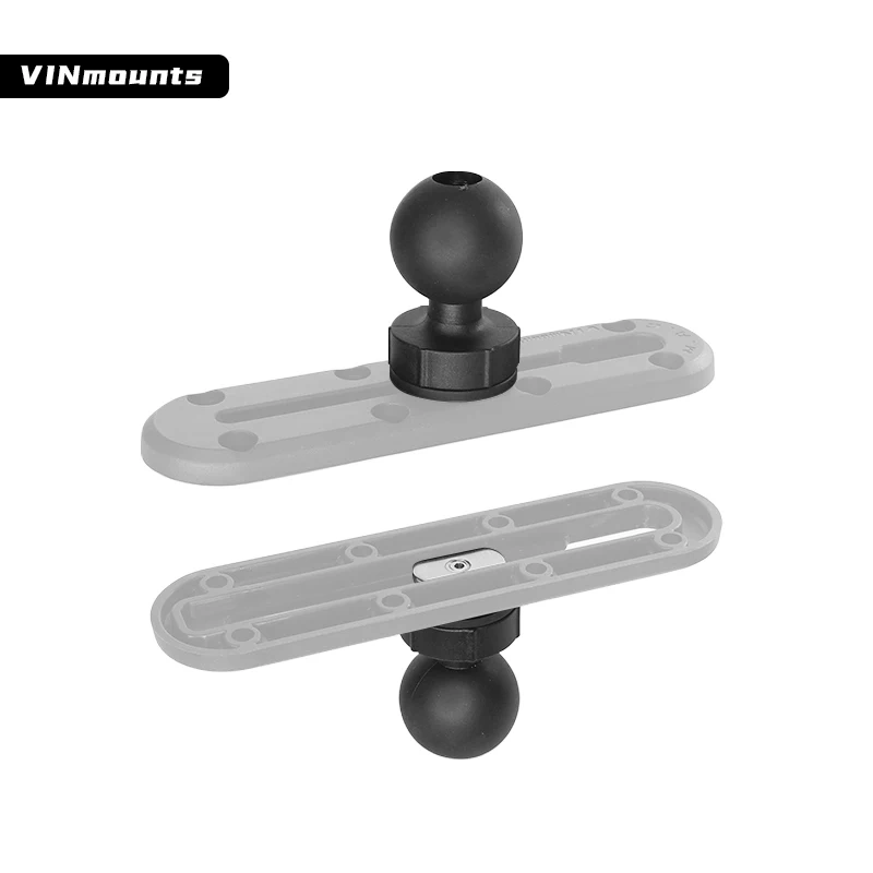 VIN Mounts Track Ball T-Bolt Track Adapter with 1.5" Ball compatible with ram mounts VIN-C-008