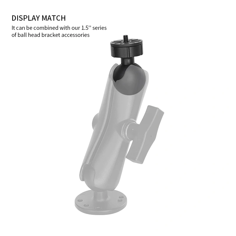 1/4"-20 Threaded Stud - C Size for motion cameras/ JVC/RAM/Sony/ camera fixed base/RAM Mount VIN-C-001