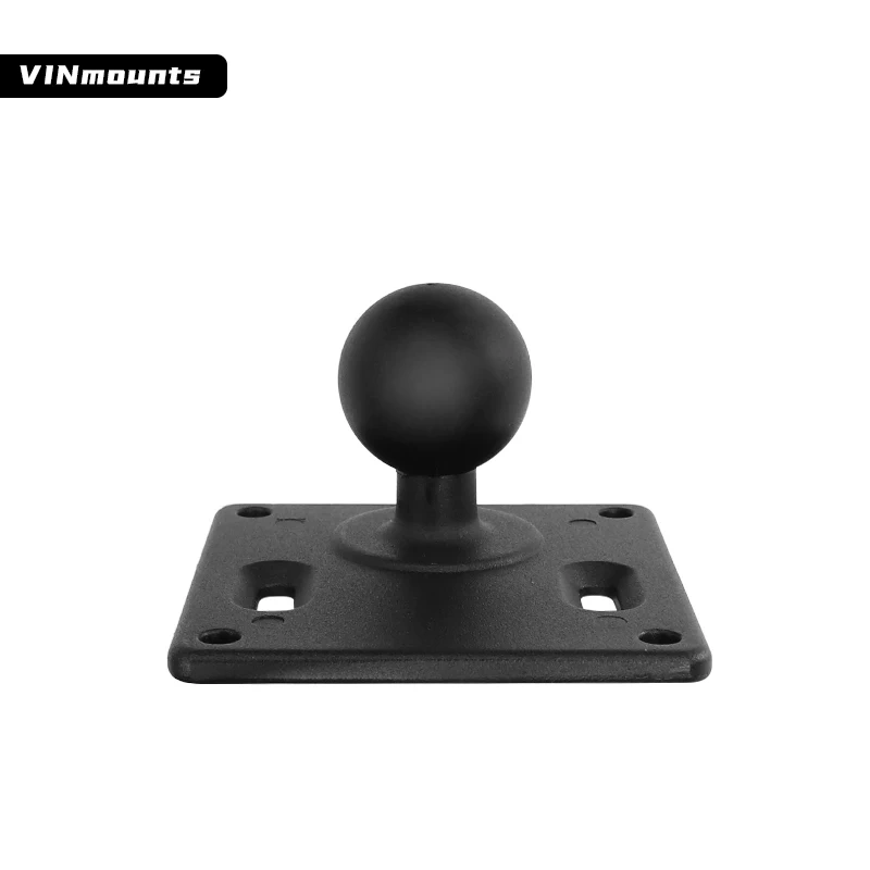 VESA Mount Adapter Plate with 1.5" Ball for Double Socket Arm /Fish Finder Holder Mount GPS/Tablet Holder 1.5'' VIN-C-004